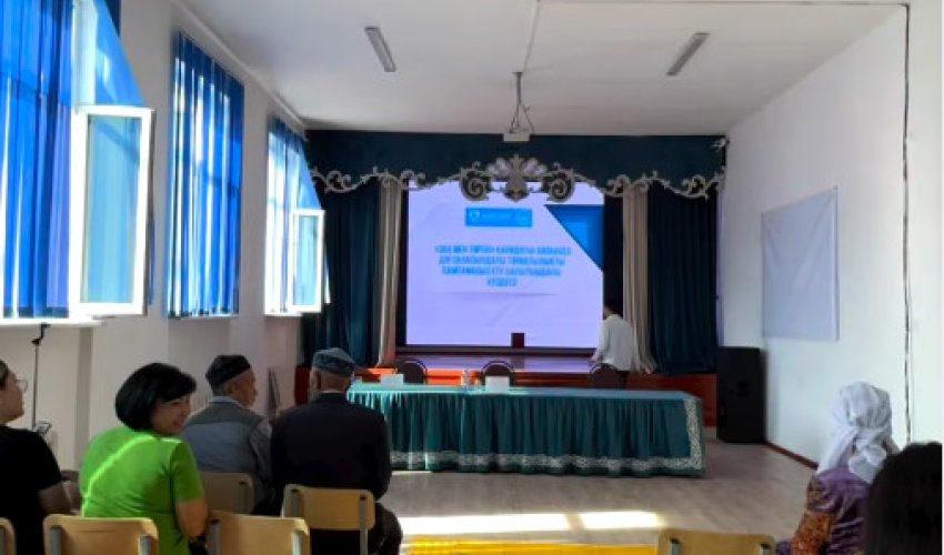 РАТТ МҮШЕЛЕРІ ХАНТАҒЫ АУЫЛЫНЫҢ ТҰРҒЫНДАРЫМЕН КЕЗДЕСТІ