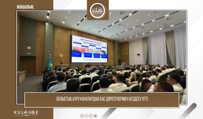 ОБЛЫСТЫҚ АУРУХАНАЛАРДЫҢ БАС ДӘРІГЕРЛЕРІМЕН КЕЗДЕСУ ӨТТІ