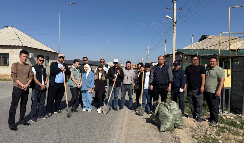 «Таза Қазақстан» іс-шарасы: ортақ үйіміздің тазалығы үшін!