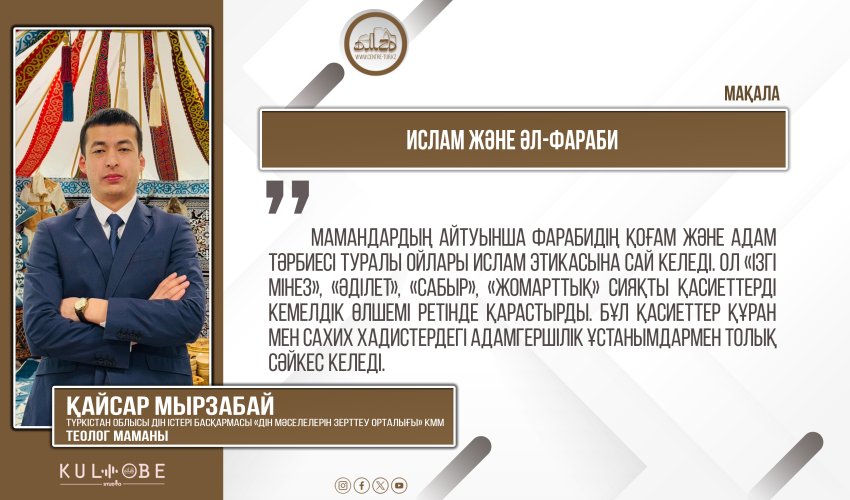 Ислам және Әл-Фараби