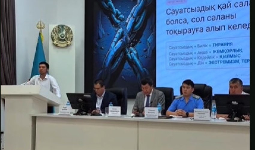 Келес ауданында түсіндіру жұмыстары жүргізілді