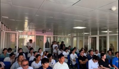 Шардара аудандық орталық ауруханасында түсіндіру жұмыстары жүргізілді