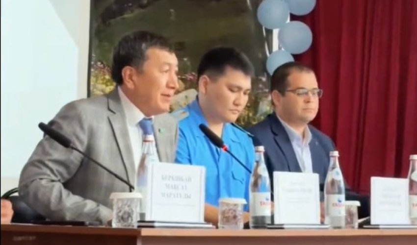ҚАЗЫҒҰРТ АУДАНЫНДАҒЫ №11 КОЛЛЕДЖДЕ АҚПАРАТТЫҚ-ТҮСІНДІРУ КЕЗДЕСУІ ӨТТІ