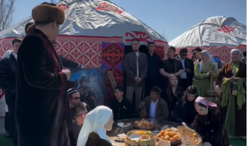 ТҮРКІСТАНДА МЕМЛЕКЕТ БАСШЫСЫНЫҢ ҚАТЫСУЫМЕН НАУРЫЗ МЕРЕКЕСІ АТАП ӨТІЛДІ