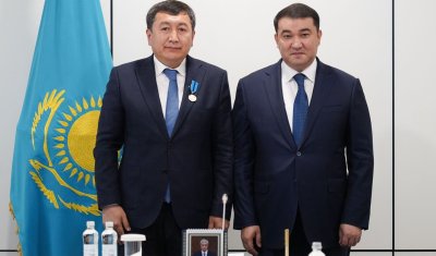 Басқарма басшысы «Ерен еңбегі үшін» медалімен марапатталды